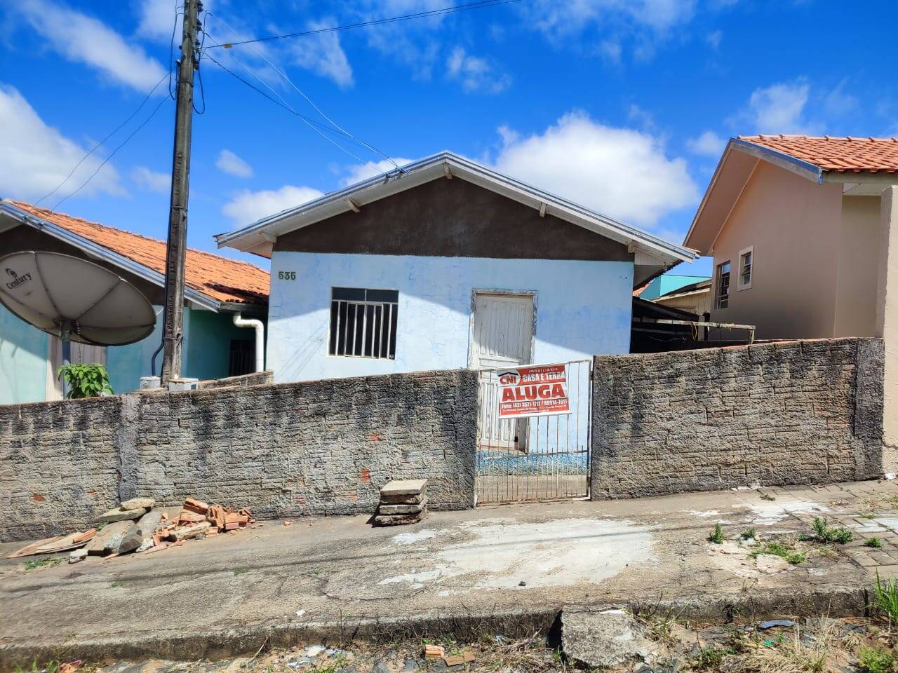 #2310 - Casa para Locação em Siqueira Campos - PR