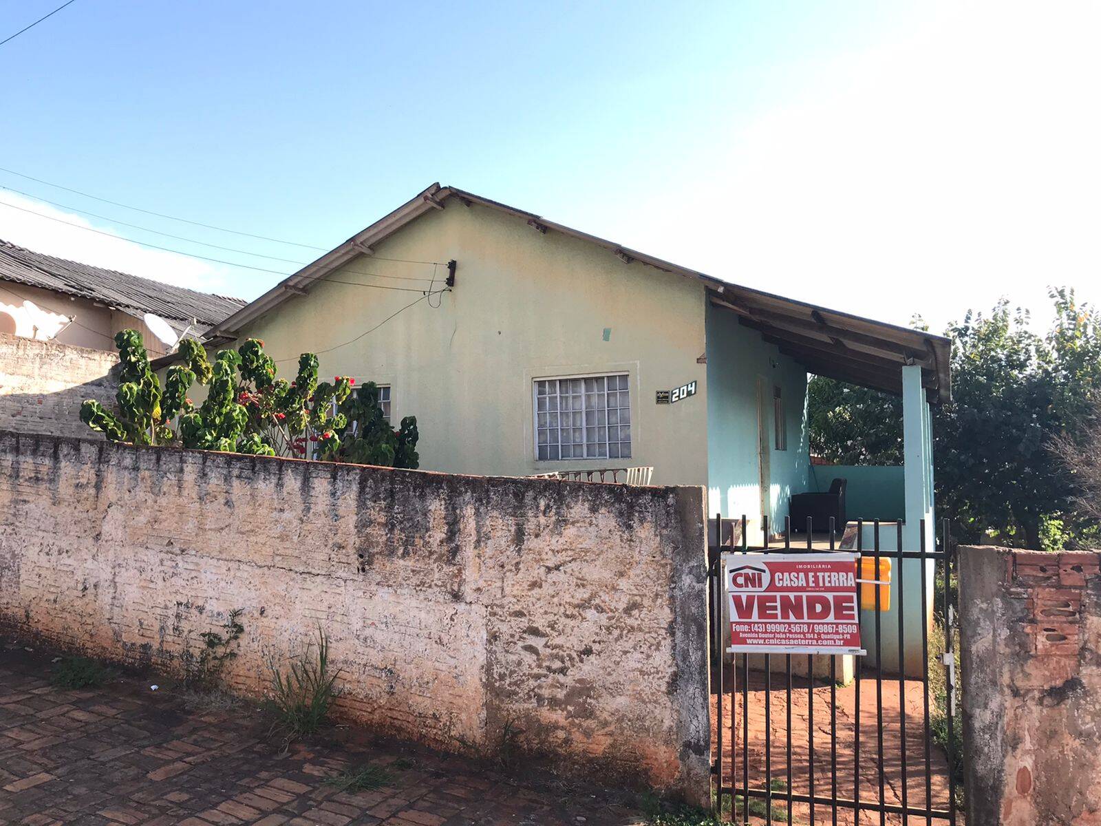 #3018 - Casa para Venda em Joaquim Távora - PR