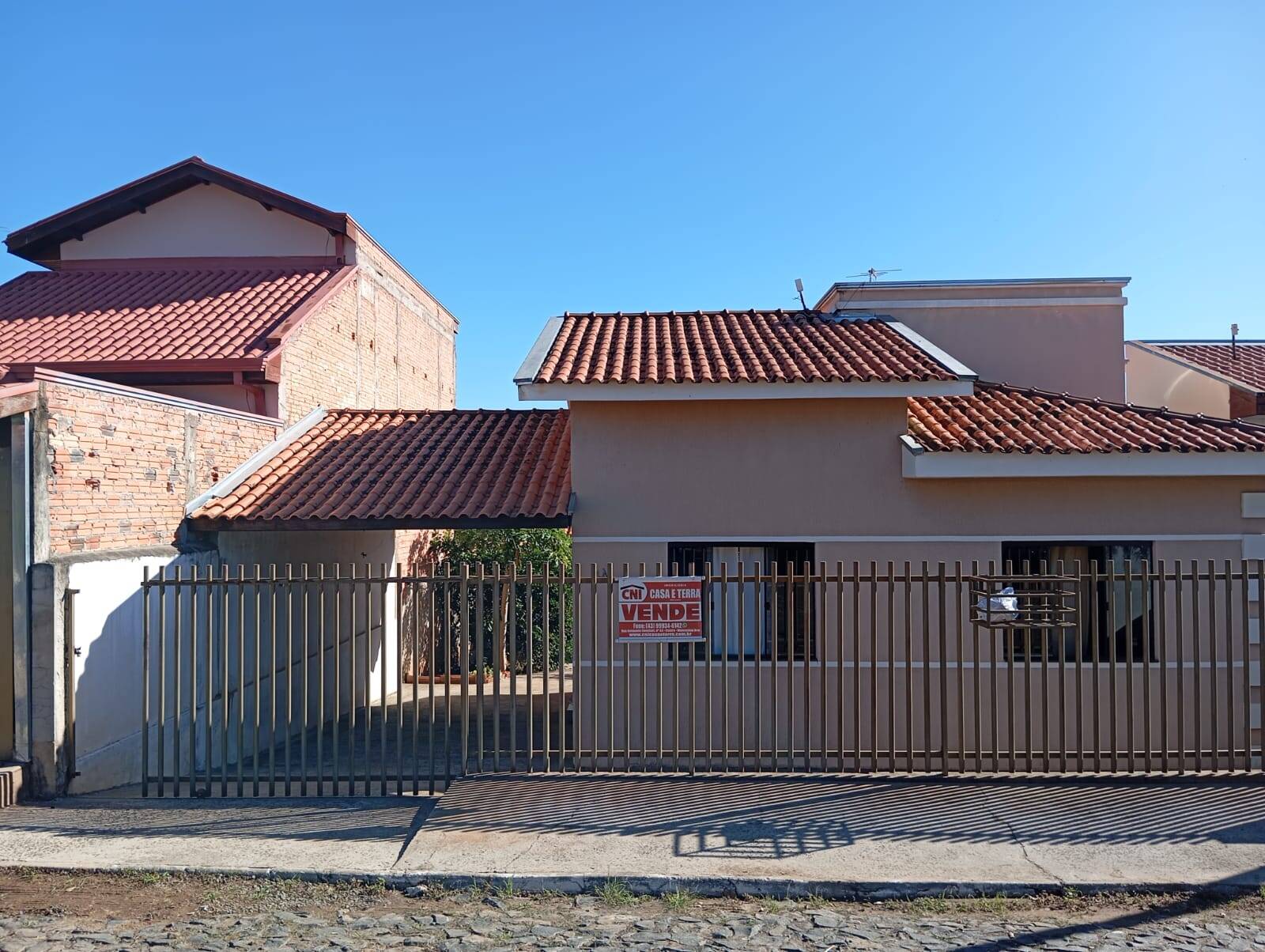#3474 - Casa para Venda em São José da Boa Vista - PR