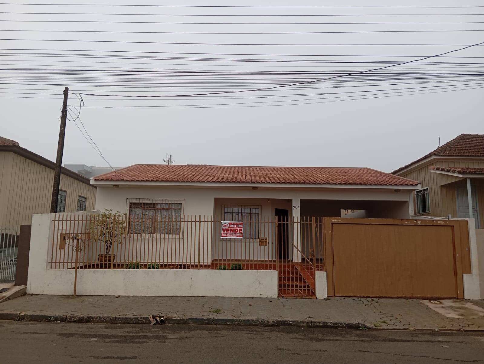 #3691 - Casa para Venda em Wenceslau Braz - PR