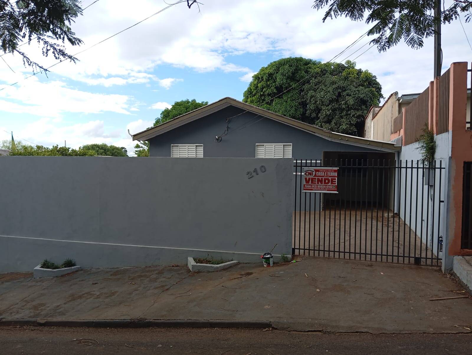 #3325 - Casa para Venda em Wenceslau Braz - PR