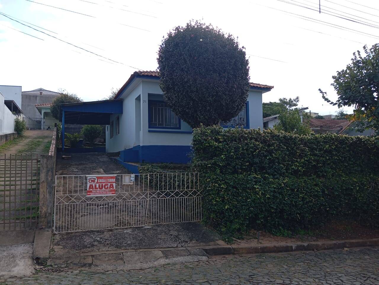 #3915 - Casa para Locação em Wenceslau Braz - PR