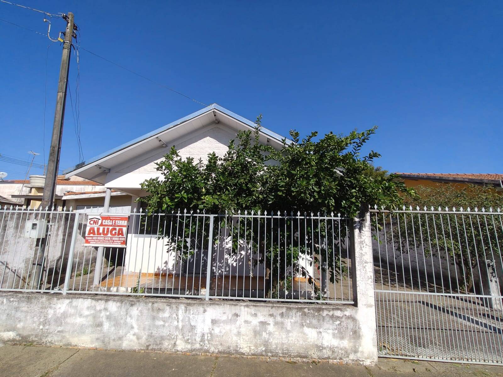 #3970 - Casa para Locação em Joaquim Távora - PR