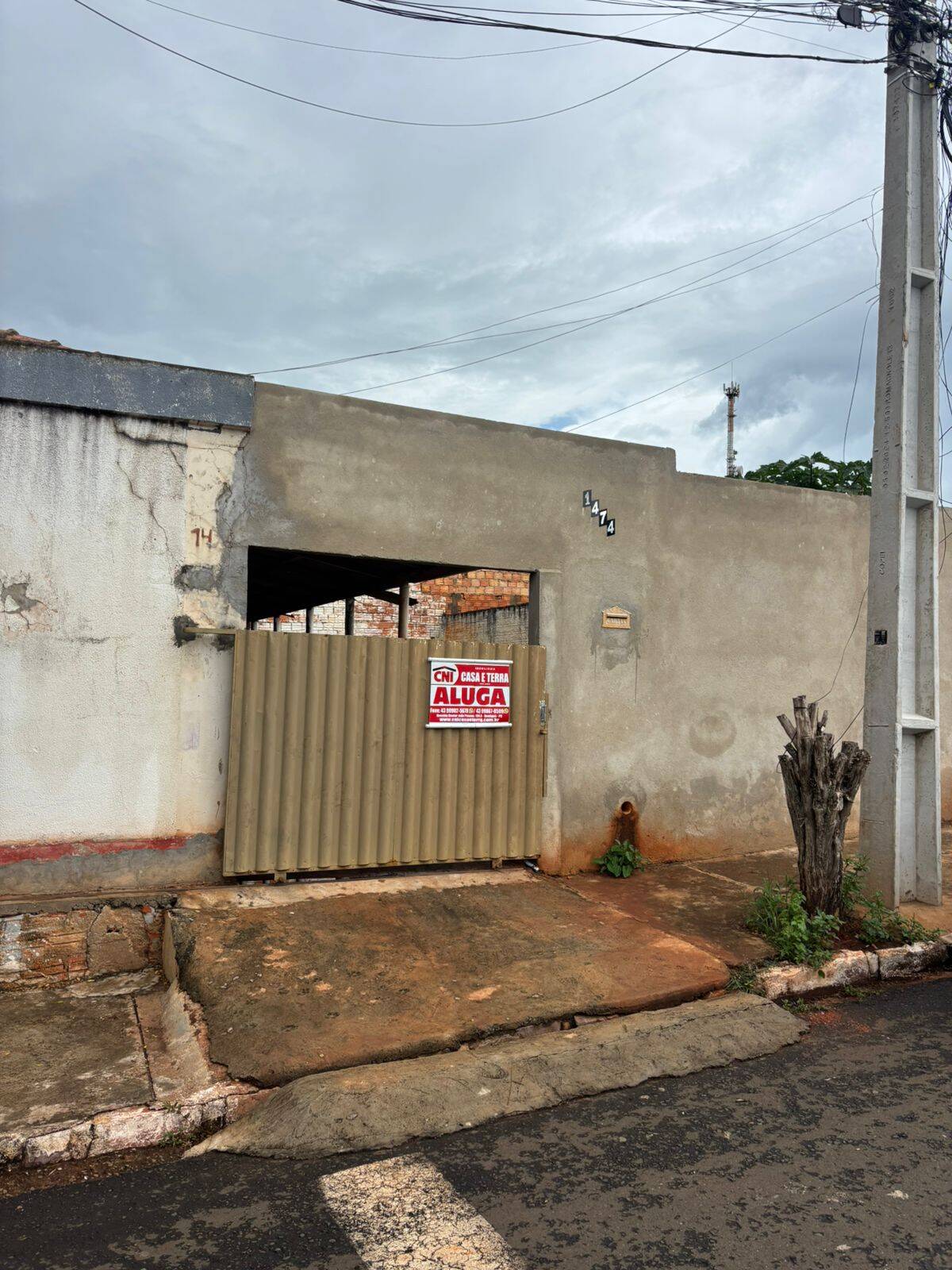 #4208 - Casa para Locação em Joaquim Távora - PR