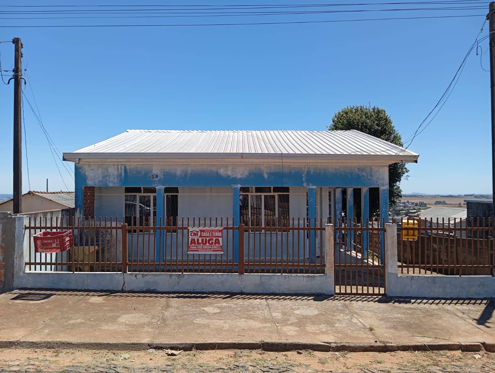#4221 - Casa para Locação em Wenceslau Braz - PR