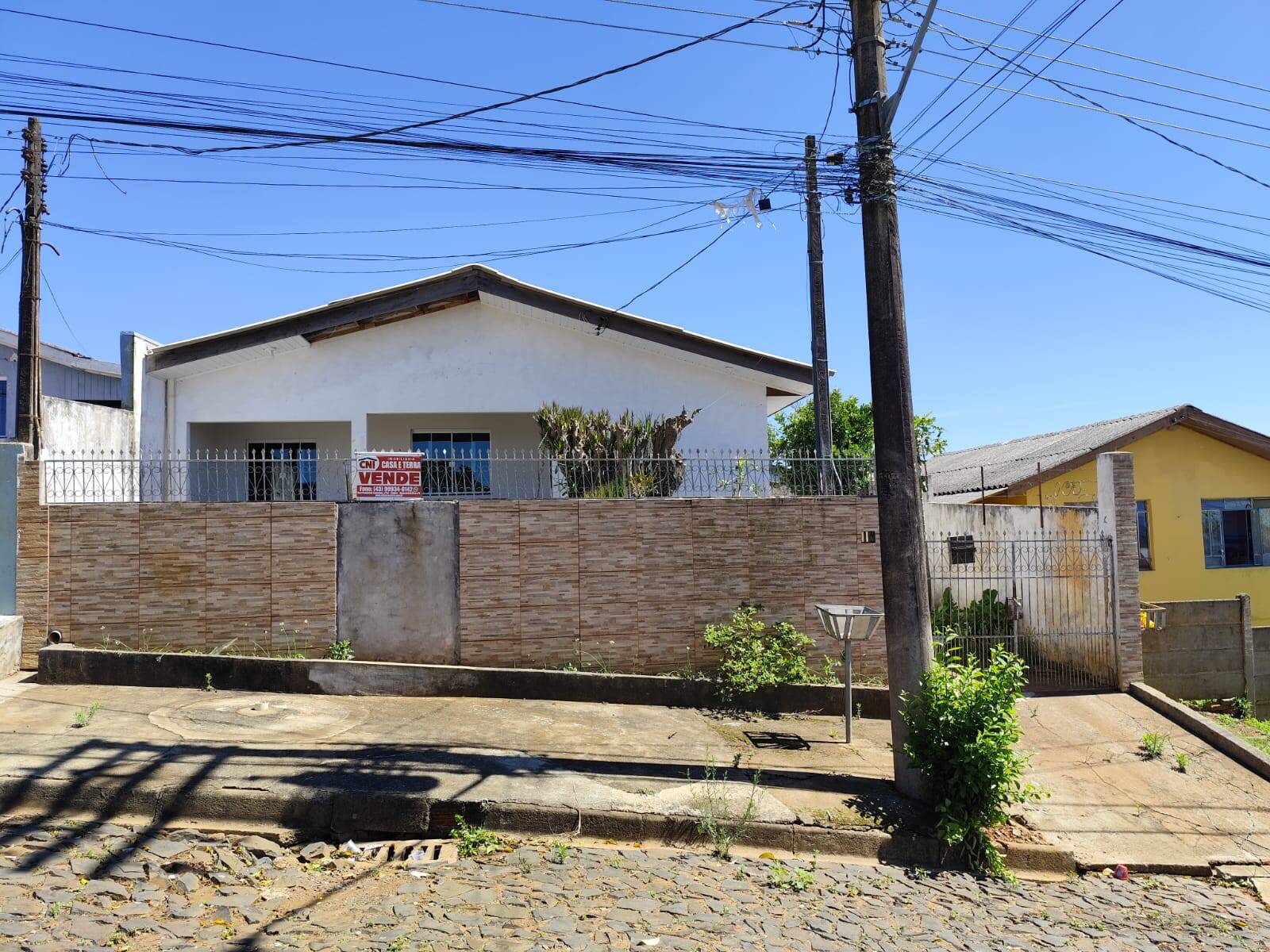 #4222 - Casa para Venda em Wenceslau Braz - PR
